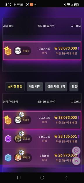 카지노 대회 1등 감사합니다